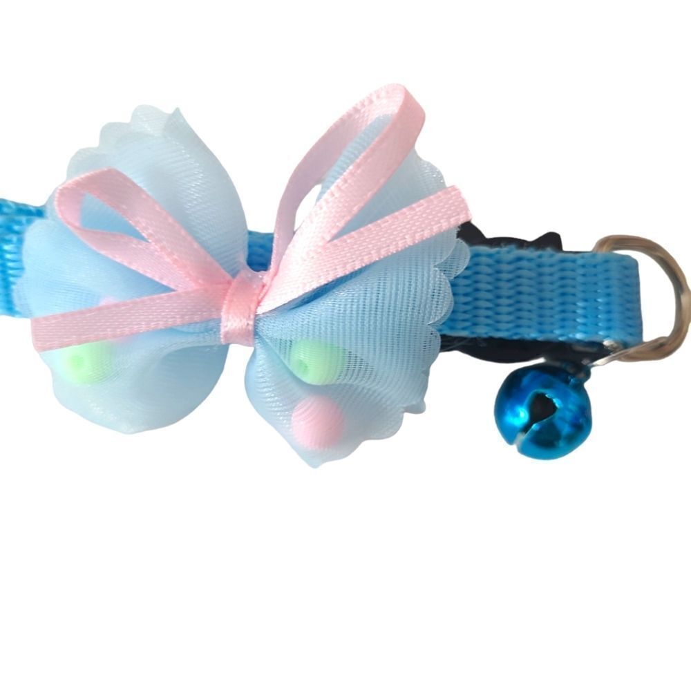 Breakaway Collar With Bow Beads and Bell One Size Fits All‎ Never Used